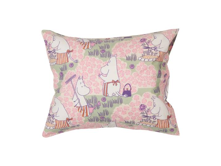 Moomin Arabia Moomin kussensloop 50x60 cm Rozentuin