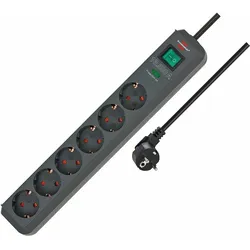 Brennenstuhl, Steckdosenleiste, Eco-Line (6x, CEE 7/4, 5 m)