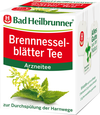 Bad Heilbrunner Naturheilm.GmbH&Co.KG BAD HEILBRUNNER Brennesselblätter Tee Filterbeutel 8X2.0 g 02296074