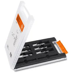 Fein HSS Spiralbohrer-Set mit 3/4 in Weldon-Aufnahme - 63111018020