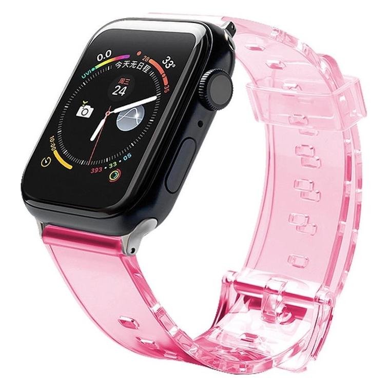 Hurtel Strap Light replacement band strap for Watch 6 / 5 / 4 / 3 / 2 / SE (40mm / 38mm) red (TPU) (1404978613)