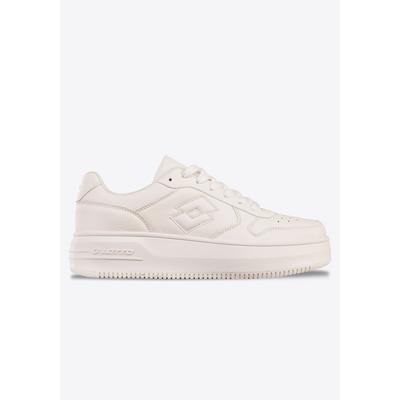 Plateausneaker LOTTO, Damen, Gr. 39, weiß, Synthetik, Schuhe Plateausneaker