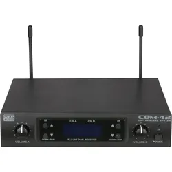 DAP COM-42 Kabelloses UHF-Handmikrofon mit 2 Kanälen