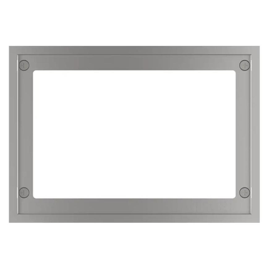 TECE WC-Abdeckrahmen Metall Chrom glänzend, für WC-Einbaurahmen (9240645)