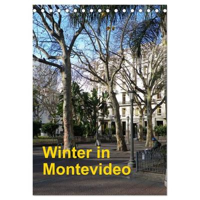 Winter in Montevideo (Tischkalender 2026 DIN A5 hoch), CALVENDO Monatskalender