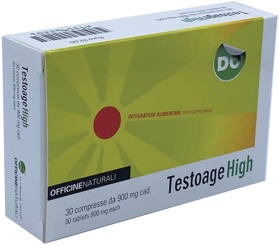 OFFICINE NATURALI Srl TESTOAGE HIGH 30 Cpr