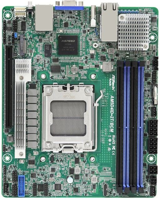 ASRock AM5D4ID-2T/BCM scheda madre KNOLL3 X300 Socket AM5 mini ITX