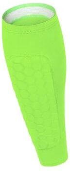 Uplifted Finds Sports Soccer Shin Guards & Honeycomb Calf Compression Sleeve green m
