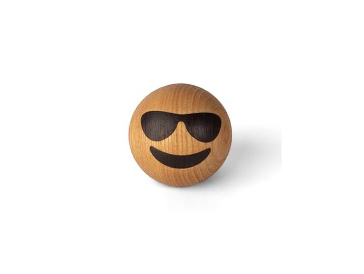 Spring Emotions Cool Gezicht met zonnebril Houten Emoticons mencke&vagnby Spring Copenhagen