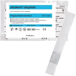 Aluderm Aluplast Elastisch Fingerverband 12x2cm 10 ST