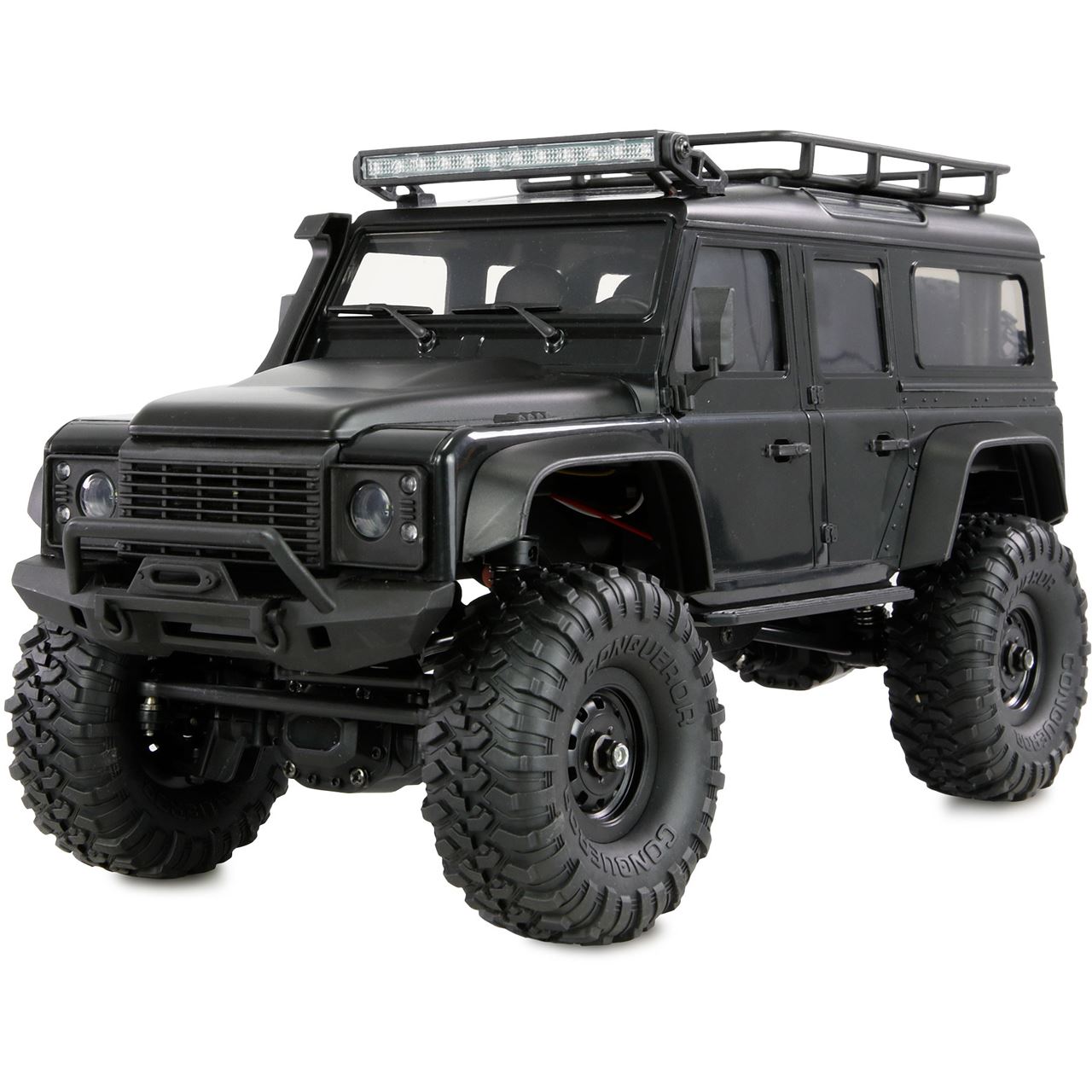 Amewi RC Crawler Mini-D90 AMXRock 4WD 1:16 RTR schwarz