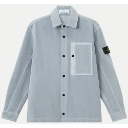 Overshirt aus Bio-Baumwollcord Grau S