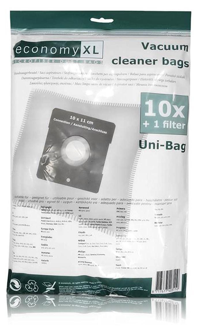 Dripio Stofzuigerzakken 10-pack microvezel geschikt voor AEG AE 3465