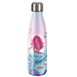 Step by Step Isolierte Edelstahl Trinkflasche Mermaid