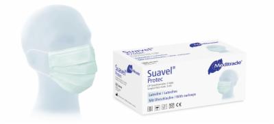 Meditrade GmbH SUAVEL Protec OP-Maske 3lagig Typ II blau 50 St 16731071