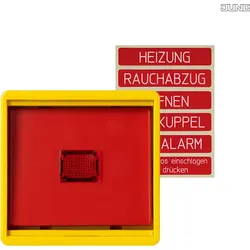 Jung Abdeckung Glasscheibe ge mit Lichtfenster 661 WGL GE
