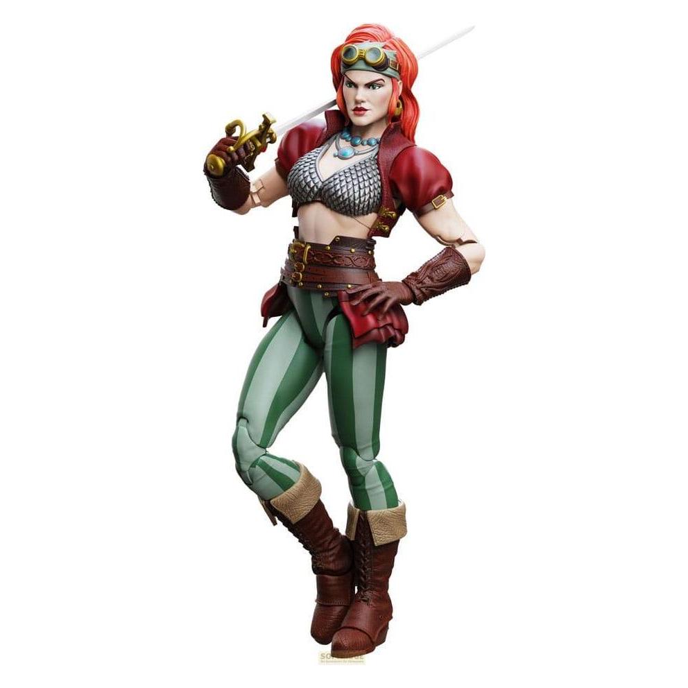 Boss Fight Studio Epic H.A.C.K.S. Actionfigur 1/12 Red Sonja Steampunk (BOFI-RS0003)