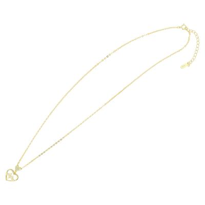 Kette ohne Anhänger ADELIA´S "Halskette mit Anhänger – Unendlichkeitszeichen aus 925 Silber", gold (silber), Halsketten, Damen, 46cm, Silber 925 (Sterlingsilber), Ein Geschenk, das Freude macht