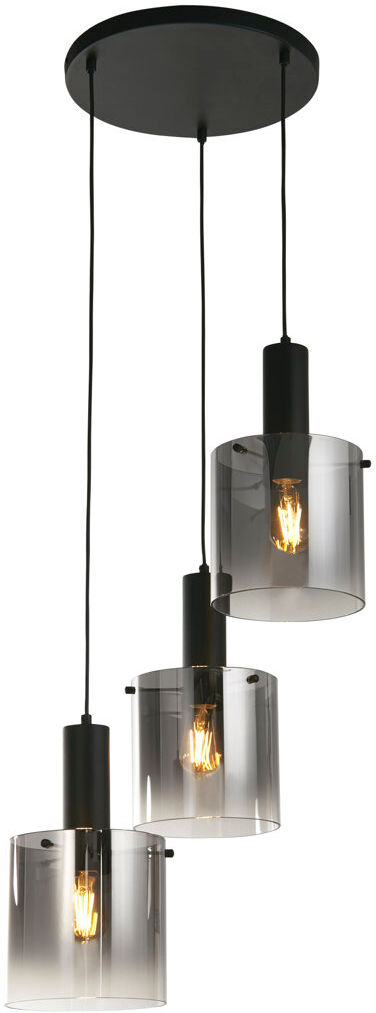 Ebern Designs Montravious 3 - Light Unique/Statement Chandelier Powder Coated Matt 35cm H X 42cm W X 42cm D