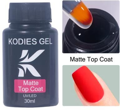 Quick Pick Pro 30ML Rubber Base Coat Top Coat GEL, UV Gel Nail Polish Super Shine, Gel Finish Manicure Matte Function Gel Polish matte Top