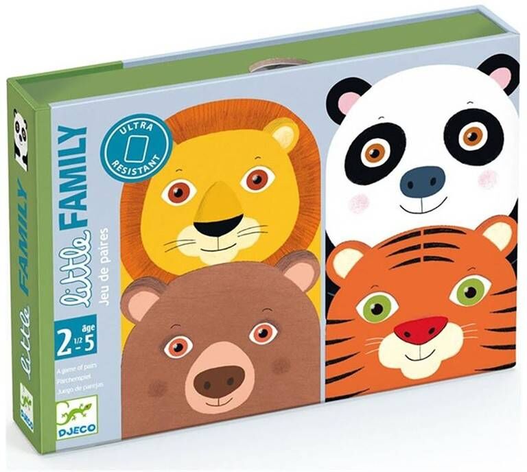 Jeu de cartes Little family - Djeco