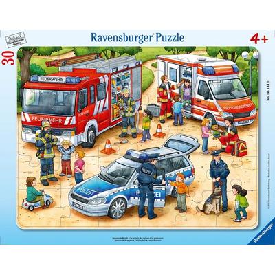 Rahmenpuzzle Ravensburger Spannende Berufe 30 Teile