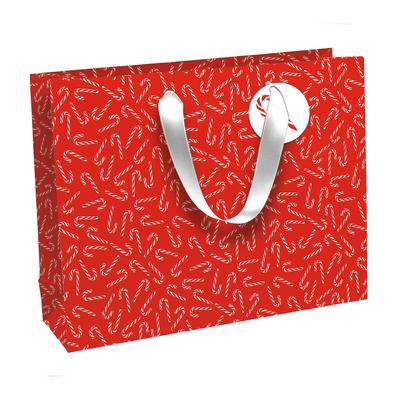Clairefontaine 6x Geschenktasche, Wichtel, Excellia, Shoppingformat, 37,3x11,8x27,5cm - Rot X-34653-6C
