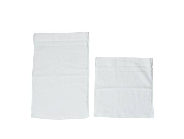 Frotteetuch Set 4-teilig weiss