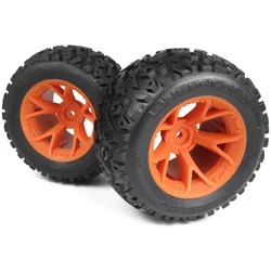 Maverick Montierter Linebacker-Reifen auf MT-Rad (Orange / 2 Stück)