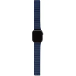 Cyberport Silicon Magnetic Traction Strap 42/44mm (Silikon), Uhrenarmband, Blau
