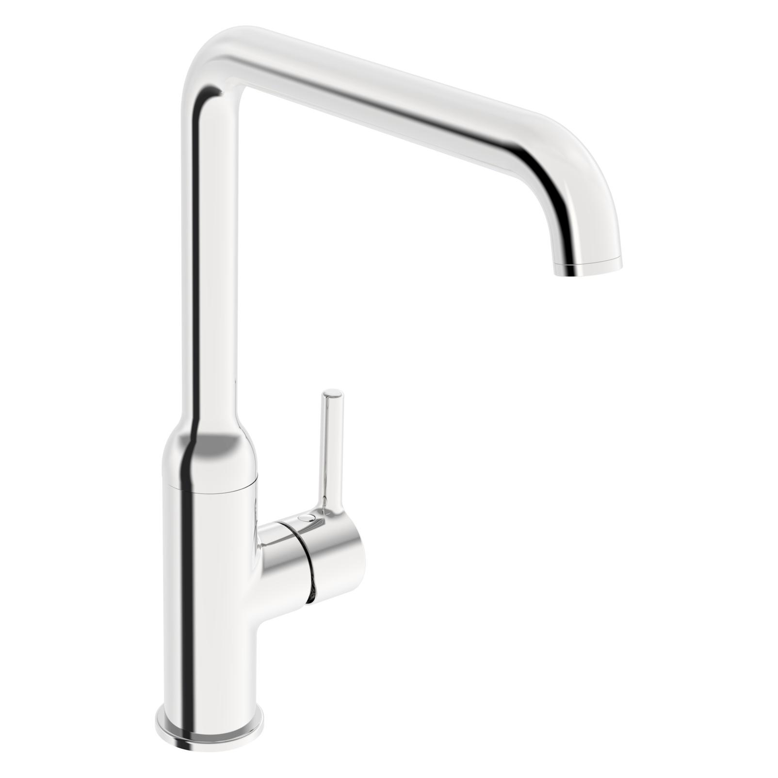 Hansa VANTIS Style Küchenarmatur, Ausladung 255mm, schwenkbarer Auslauf, 54202207 (54202207)