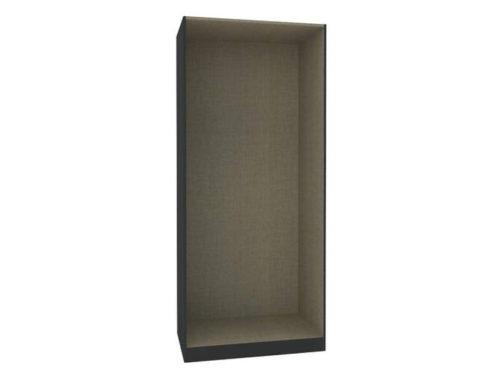 Hom`in Kleiderschrankkorpus System Unit, Anthrazit, 91.1x210x56.5 cm, Schlafzimmer, Kleiderschränke, Schrankzubehör, sonstiges Schrankzubehör
