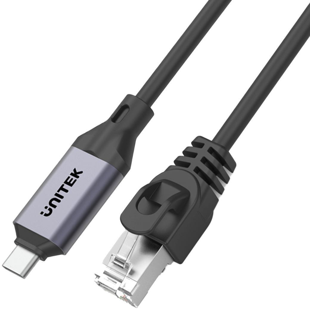 Unitek C18148AGY01-2M kabel, 2 meter, zwart