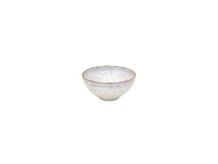 Costa Nova Müslischalenset Taormina, Gold, Weiß Hochglanz, Keramik, 6-teilig, rund, Handmade in Europe, Essen & Trinken, Geschirr, Schalen & Schüsseln, Müslischalen