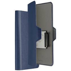 hama 00118897 Handytasche, Universal, für Handygröße 7,5 x 15,3 cm, 3 Fächer, Blau