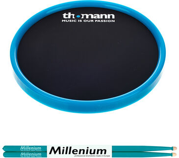 Thomann Sticky Practice Pad Bundle Schwarz