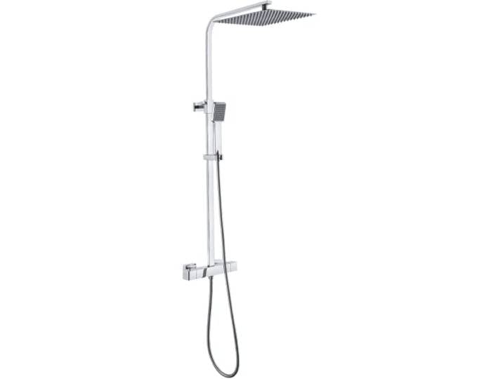 Essebagno Quartos colonne de douche chromée avec thermostatique 300