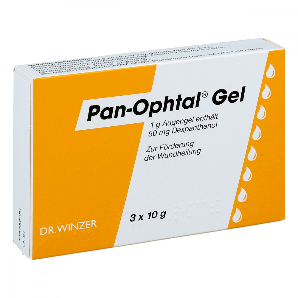 Dr. Robert Winzer Pharma GmbH Pan Ophtal Gel 02003563