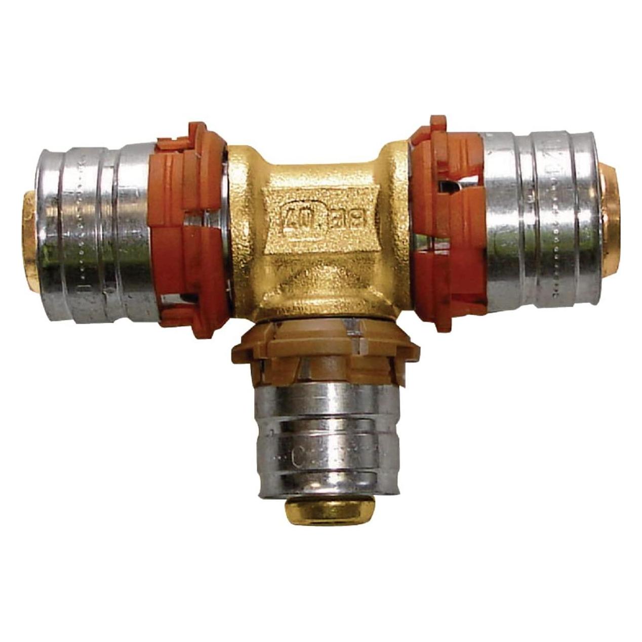 Uponor S-Press trójnik redukcyjny 25-16-20 (DWZ) (T-Verbindung) (59884072)