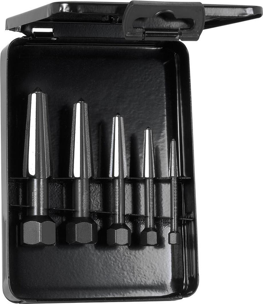 RENNSTEIG Set van 5 schroefverwijderaars M5-M20, maten 1 t/m 5