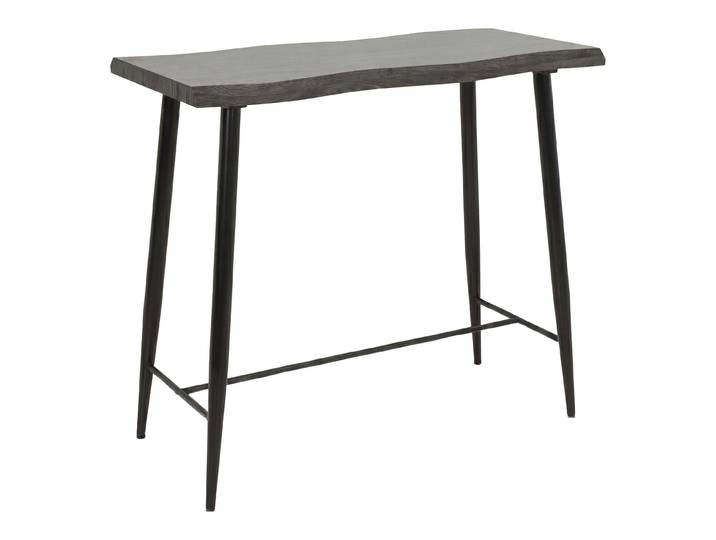 Tchibo - Hela Bartisch mit Baumkante »Gabi I« - 120x60x108cm - schwarz -