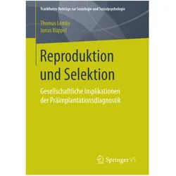 Reproduktion und Selektion, Fachbücher von Thomas Lemke, Jonas Rüppel