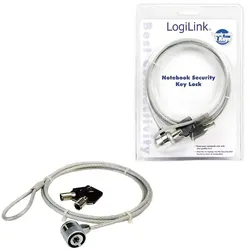LogiLink Notebook Security Lock Kabelschloss 1,5 m
