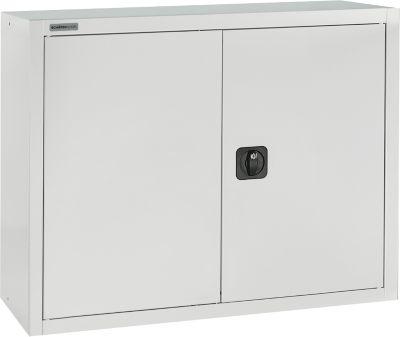 Schäfer Shop Select Aufsatzschrank, abschließbar, Höhe 800 mm, Breite 800 mm, lichtgrau RAL 7035