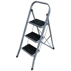 Stahl-Treppe 3 Stufen Edm.