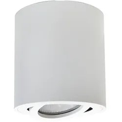 Megatron Aufbau-Downlight DECOCLIC, für LED GU10 PAR16, schwenkbar, Aluminium, Weiß MT75220