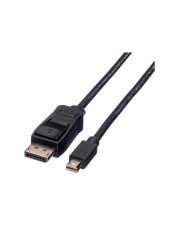 VALUE DisplayPort-Kabel Mini DisplayPort M bis M 2 m eingerastet Schwarz (11.99.5635)