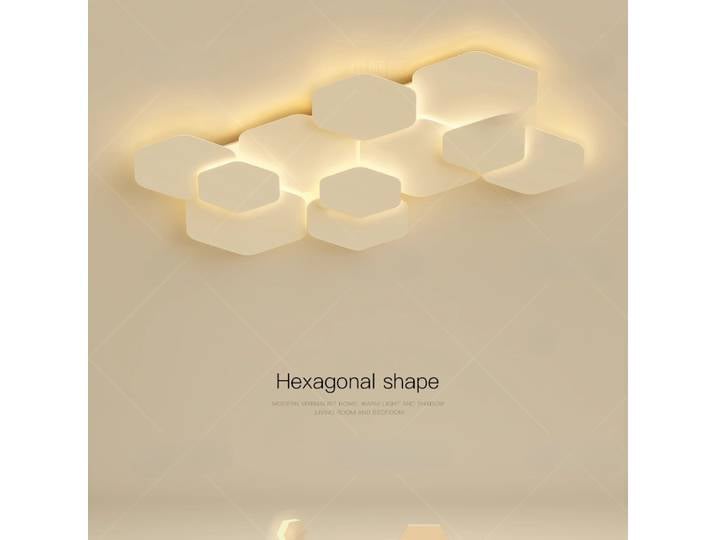 Plafonnier LED Nordique Simple et Dimmable pour Chambre, Salon, Loft – Luminaires et Lustres