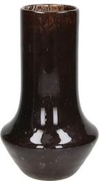 BIDK Home "Camou Glass Vase Brown Dia 6.8"""