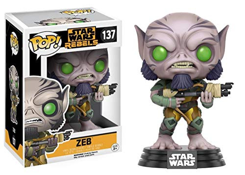 Funko Pop! Star Wars Rebels Zeb Orrelios #137 Bobble Figuur